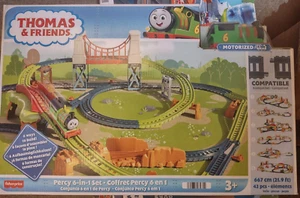 Thomas & Friends Percy Juego Motorizado de Tren y Pista 6 en 1, ¡OBN! - Imagen 1 de 3