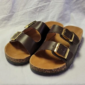 Kali Eagle Sandals Women's Size 6 Brown - Picture 1 of 9