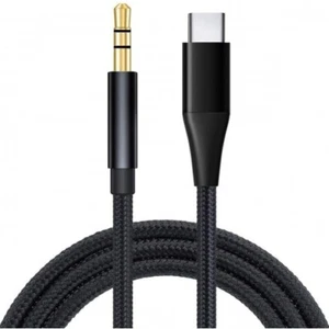 Aux Cable USB-C to 3.5mm Audio Cord Car Stereo Aux-in Adapter for Cell Phones - Picture 1 of 7