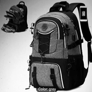 Outdoor Travel Backpack With Large Capacity For Sports Camping, Suitable For Men - Picture 1 of 8