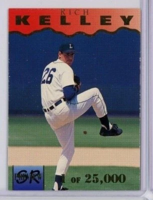 1995 Signature Rookies Preview #15 Rich Kelley 1 of 25000  - Detroit Tigers - Image 1 of 2