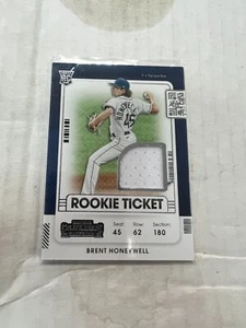Brent Honeywell 2021 Panini Contenders Rookie Jersey #RTJ-BH NrMt - Picture 1 of 1