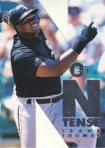 1996 Emotion-XL Baseball N-Tense #9 Frank Thomas Chicago White Sox