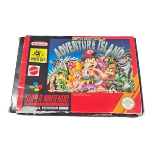 Super Nintendo - Super Adventure Island - SNES - PAL - CIB - Complete - Picture 1 of 10