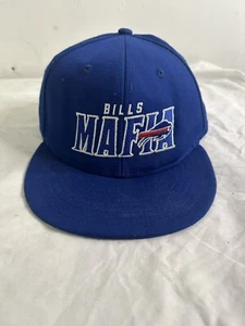 Buffalo Bills Hat - New Era Bills Mafia Royal Blue Snapback Hat - Picture 1 of 6