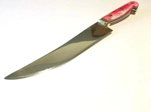 Cuchillo de carnicero personalizado, cuchillo deshuesado, forjado a mano alto carbono acero inoxidable CPM154 - Imagen 1 de 12