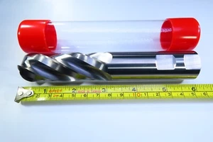 NEW USA 1" INCH SOLID CARBIDE LONG 6" LENGTH END MILL 1.000" MILLING CNC TOOL - Picture 1 of 5