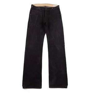 Rag & Bone Denim Jeans Mens 32W 33L Black Straight Leg Regular Made in USA - Picture 1 of 12