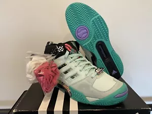 ADIDAS LEMAR & DAULEY STREETBALL 08 SZ 9.5 MENS SEAFOAM MINT VINTAGE BASKETBALL - Picture 1 of 10