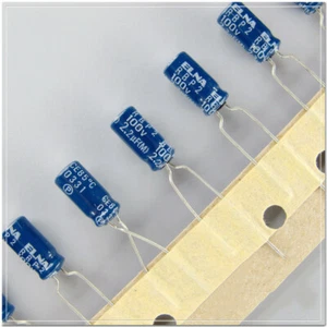 ELNA RBP2 (R2B) series 2.2uF/100V2.2uF non-polar Audio capacitor 5X11mm - Picture 1 of 2