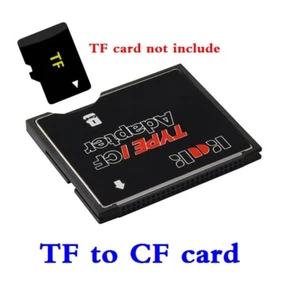 Memory Card Reader Adapter Micro SD TF CF Micro SDHC to Compact Flash Type - Picture 1 of 6
