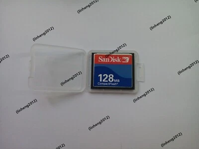 Sandisk  128MB  Compact Flash Card 128MB CF Memory card SDCFJ/SDCFB - Image 1 of 4