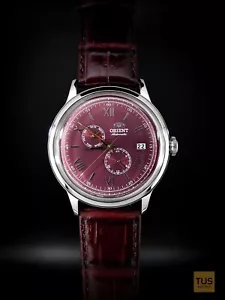 Orient Bambino Red Dial RA-AK0705R10B Automatic Men's Watch - Picture 1 of 2