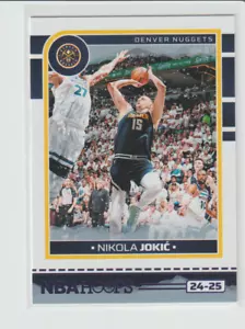 2024-25 Panini NBA Hoops Winter Nikola Jokic Purple Parallel Card # 12 - Picture 1 of 1
