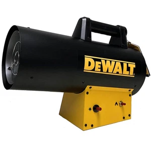 DEWALT DXH60 G-TYPE FORCED AIR PROPANE HEATER, DEWALT DXPH060E 17.5 KW FORCED AI - Picture 1 of 3