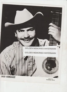 LALO GONZALEZ ARCADE EXHIBIT CARD FILE 8X10 PHOTO RECORDING ARTISTS SET 1961 - Picture 1 of 2