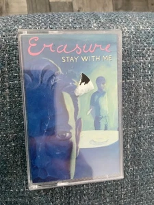 Erasure. Stay with me. . cassette.  1995 - Picture 1 of 3