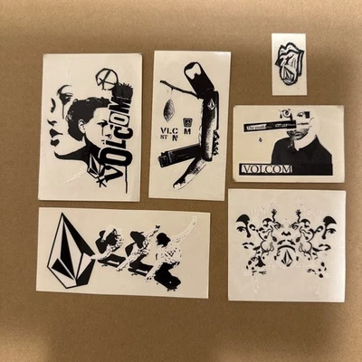 Volcom Stickers 6 Pack Various Stickers - Image 1 of 4