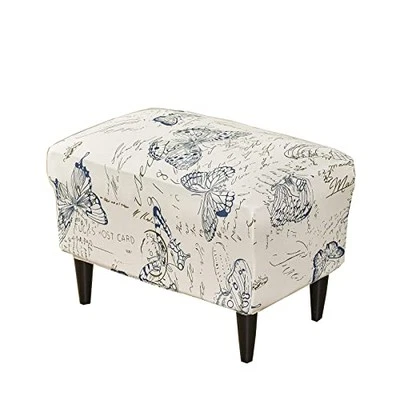  Printed Ottoman Chair Cover X-Large Ottoman Chair Slipcovers Color 37 - Image 1 of 4