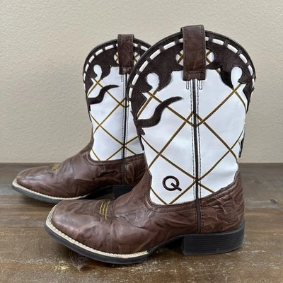 Botas vaqueras Ariat Dakota Dogger marrón y blanco 10014117 juvenil talla 4,5 Foto 1 de 4