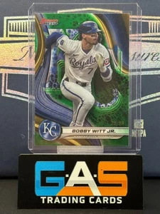 Bowman's Best Bobby Witt Jr. #30 Green Refractor 2024/99 SP Royals - Imagen 1 de 2