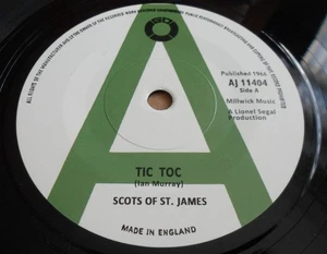 SCOTS OF ST. JAMES- "Tic Toc" /"Gypsy"  REPRO / RE-ISSUE - Hear it - Picture 1 of 2