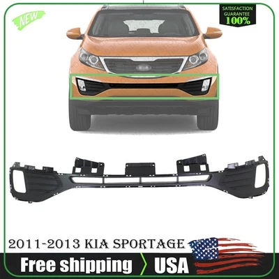 New Front Bumper Grille Textured Gray For 2011-2013 Kia Sportage Foto 1 de 4