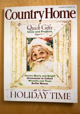 Country Home Magazine November/December 1998 It's HOLIDAY TIME - Image 1 of 4