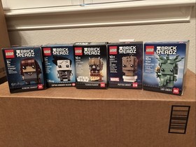 NISB Lego Lot Brickheadz Tusken 40615 Hermione 41616 Groot 40671 40367 41594