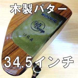 Woodie Golf Design Usa Wooden Putter - Picture 1 of 7
