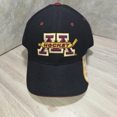 Minnesota Gophers 5 Time Ice Hockey National Champions vintage Hat Cap 7 5/8 - Image 1 of 4