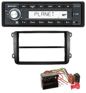 Continental USB MP3 AUX 1DIN Autoradio für VW Golf V VI Touran Passat 3C Caddy E - Bild 1 von 9
