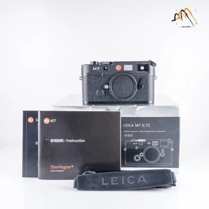 Leica M7 0.72 Black Film Rangefinder Camera #23376 - Picture 1 of 12