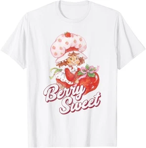 Strawberry Shortcake Vintage Berry Sweet Poster T-Shirt Hoodie - Picture 1 of 10