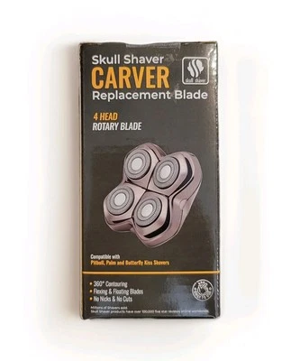 Shaver Carver PRO 4 Head Replacement Hypo-Allergenic Electric Razor Blade 🆕 - Image 1 of 4