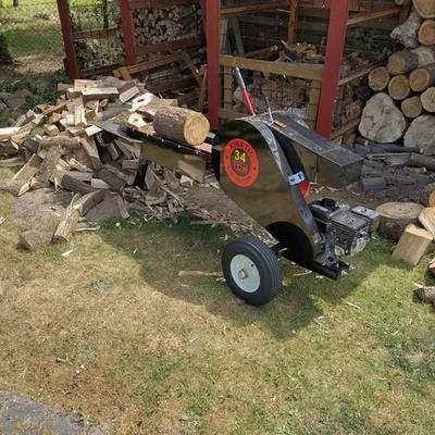 34-Tonnen-Holzspalter – Hochleistung - Bild 1 von 2