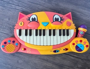 My B. Teclado de piano interactivo Toys Meowsic para gato con micrófono probado funciona - Imagen 1 de 6
