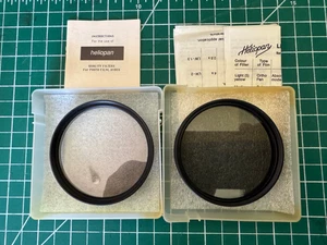 Two Heliopan 72mm Filters - WARMTON POL & UNICHROM Made In Germany - Picture 1 of 7