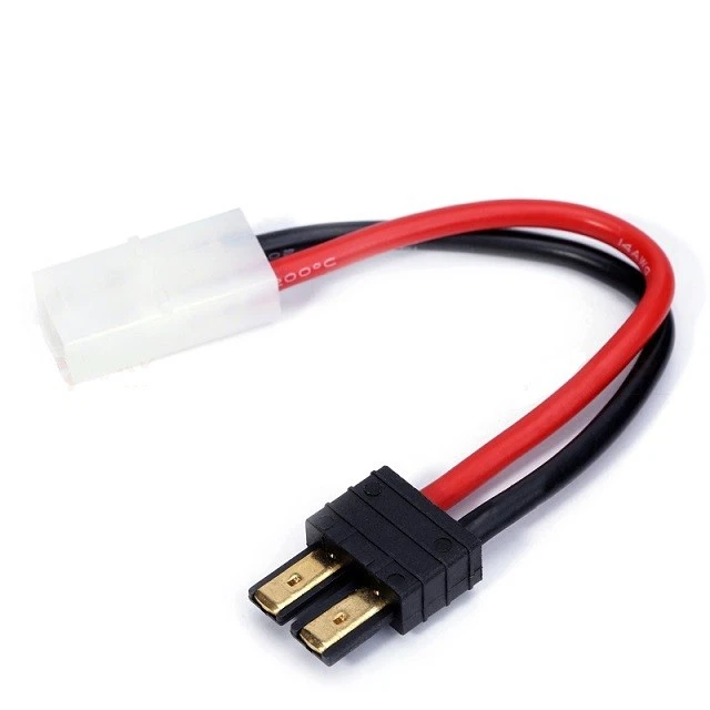 W-067 Connector Adapter Tracsas Male to Tamiya Female Himoto 1pc - Image 1 of 1