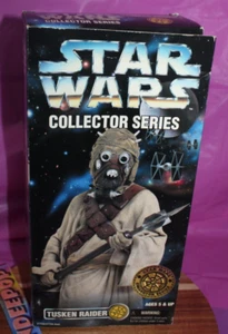Star Wars Collector Series Tusken Raider Kenner Actionfigur Spielzeug 1996 Sealed - Bild 1 von 7
