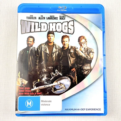 Wild Hogs Blu-ray 2007 John Travolta, Tim Allen, Martin Lawrence Bluray - image 1 of 4