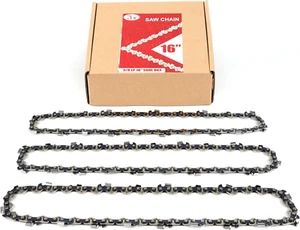 3-Pack 16 Inch Chainsaw Chain 56 Drive Links, 3/8" Pitch, 0.043" Gauge, Fit for - Picture 1 of 7