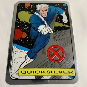 QUICKSILVER - Marvel X-Men Nicht-PRISM Verkaufsfolie Aufkleber Holo 1992 - Bild 1 von 1