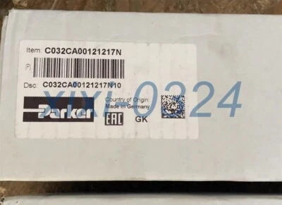 1pcs NEW Parker  C032CA00121217N10  Plug in valve cover plate  DHL shipping - Image 1 of 3