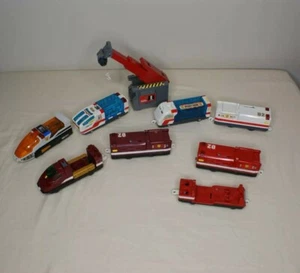 TOMY TOMICA HYPERCITY TOY TRAIN MOTORIZED Lot of 9 - Picture 1 of 3
