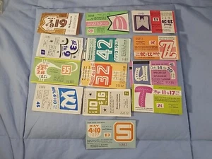 Lot of 13 Vtg Milwaukee & Suburban Transport Railway TRANSIT TICKET Passes - Picture 1 of 6