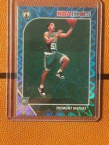 2019-20 Panini NBA Hoops Teal Explosion Tremont Waters #237 RC Boston Celtics - Picture 1 of 7