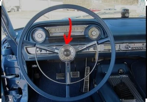 1964 Galaxie 500 steering wheel ring Nice - Picture 1 of 5