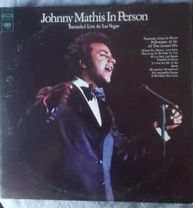 Johnny Mathis 1972 In Person, Live... NM Cond Pre-owned Vinyl-LPs - Picture 1 of 11