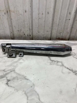 14 Triumph Bonneville left side muffler pipe exhaust - Image 1 of 4